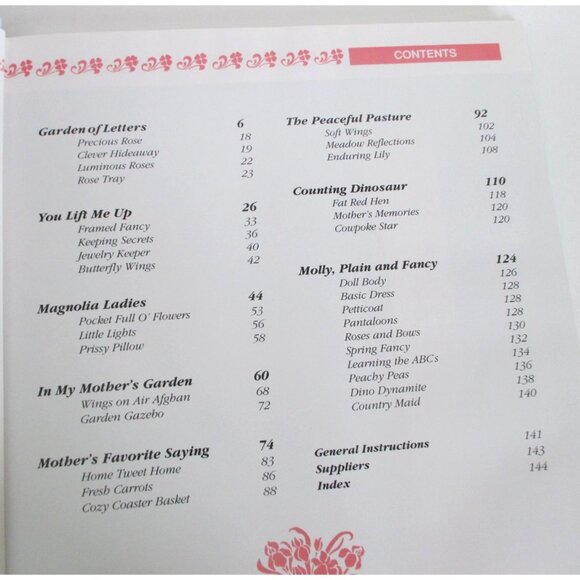 Cross Stitch Book Patterns - In My Mothers Garden - The Vanessa-Ann Collection - Picture 3 of 3